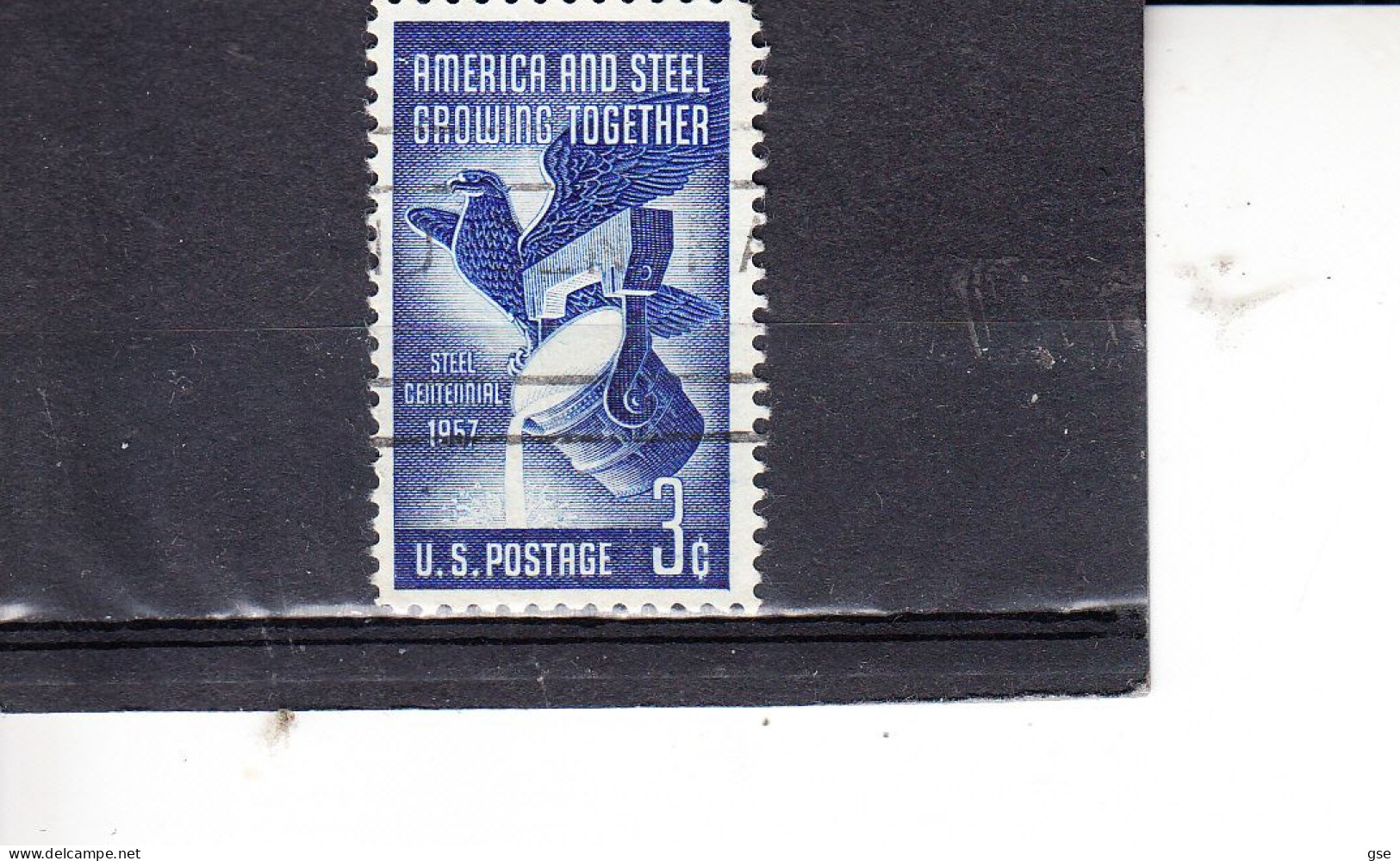 STATI UNITI  1957- Yvert   627° - Siderurgia - Used Stamps