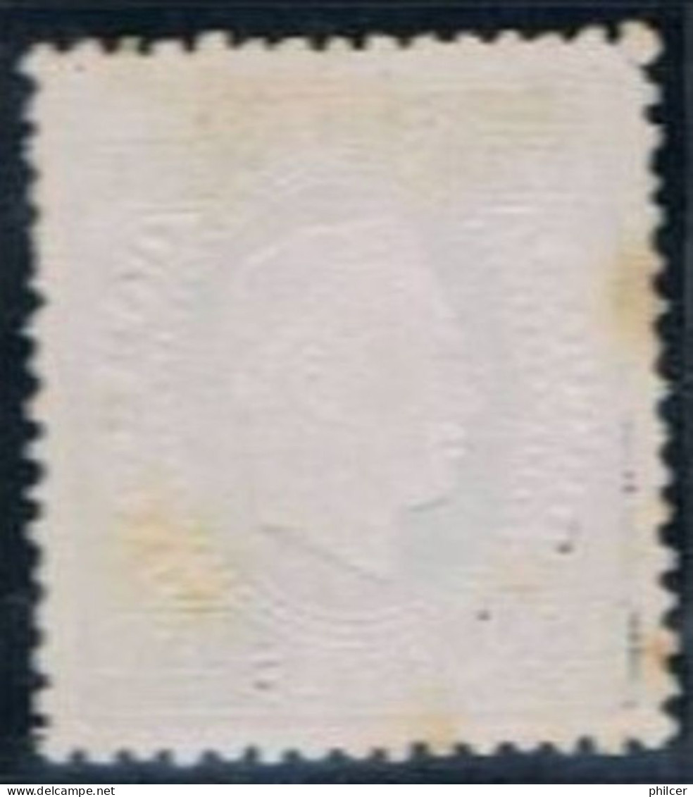 Portugal, 1870/6, # 45 Dent. 12 1/2, Papel Liso, MNG - Nuovi