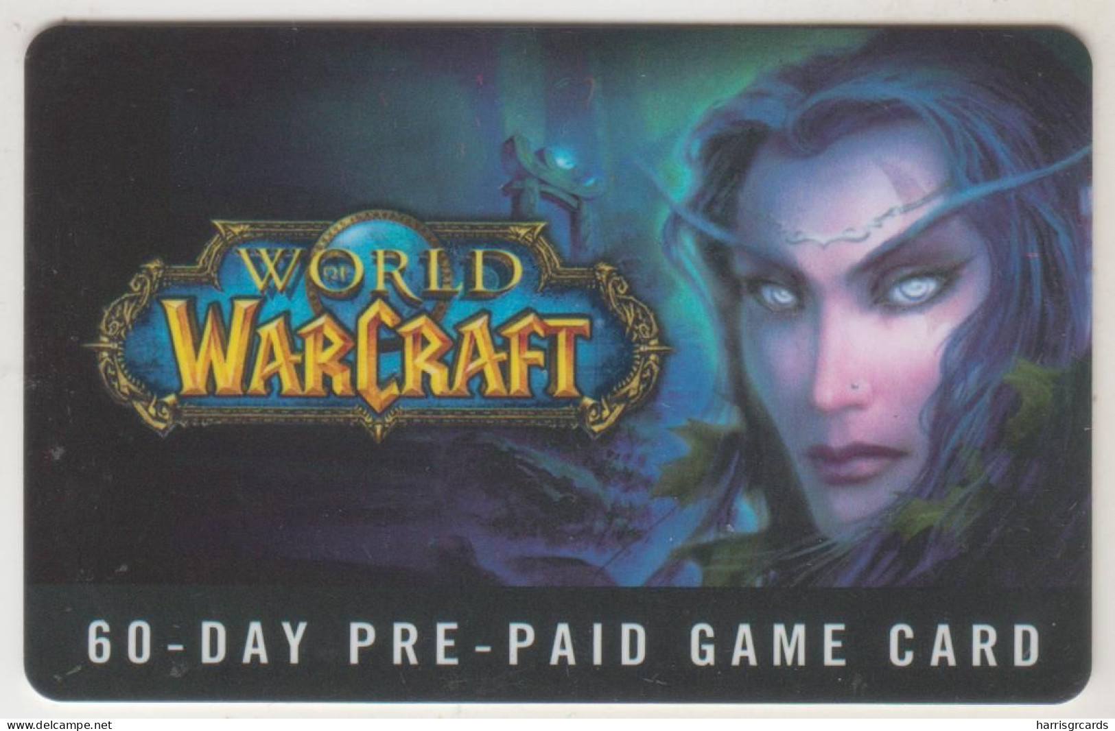 UK - Functional Card : Online Games › World Of Warcraft - 60-Day Pre-Paid Game Card, Used - Autres & Non Classés