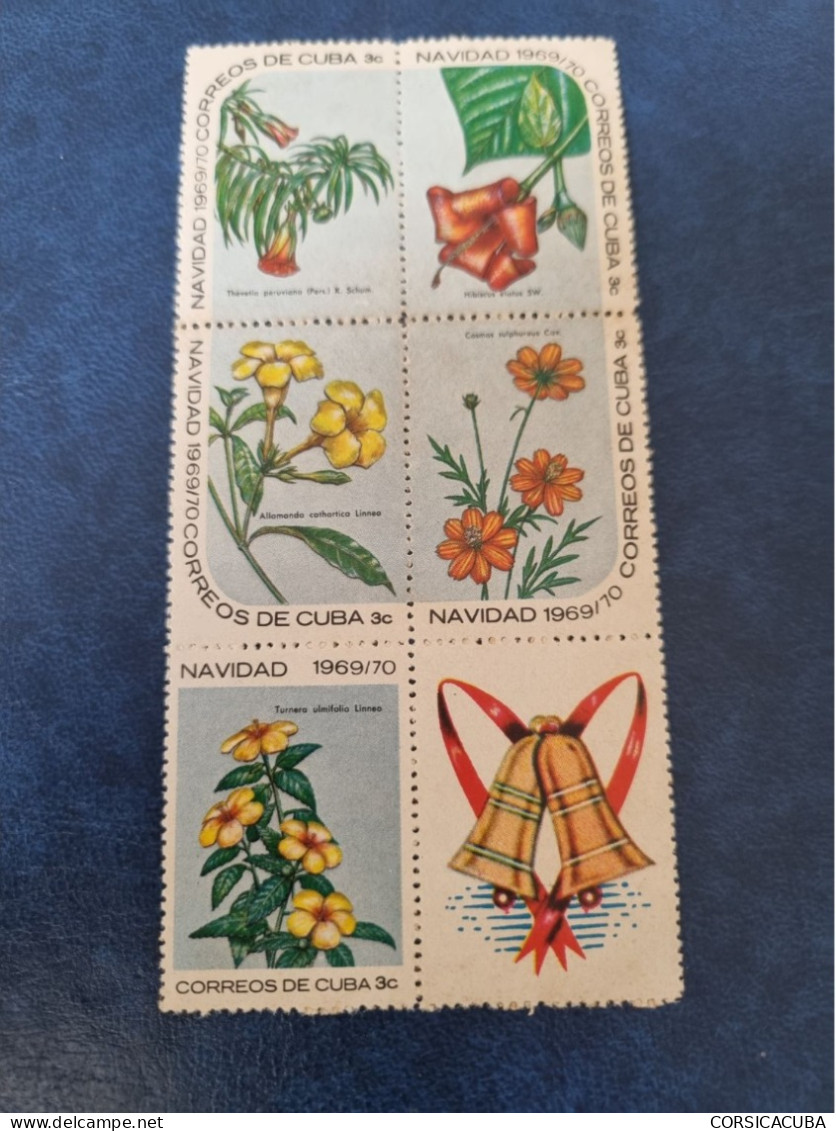 CUBA  NEUF  1969//70   NAVIDAD   //  PARFAIT  ETAT  // - Unused Stamps