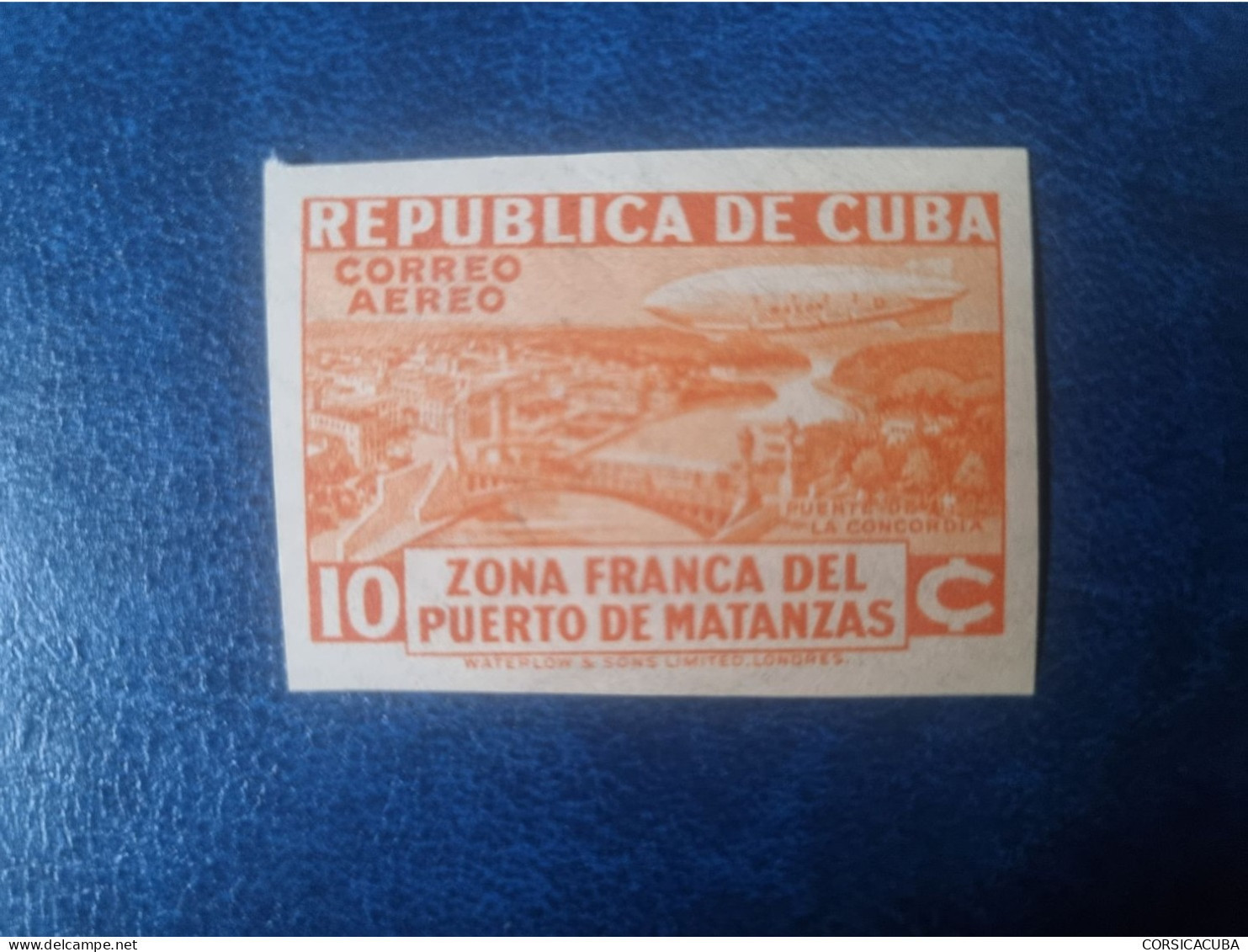 CUBA  NEUF  1936  ZONA  FRANCA  DEL  PUERTO  DE  MATANZAS // PARFAIT ETAT // 1er CHOIX // Sin Dentar--non Dentelé - Ongebruikt