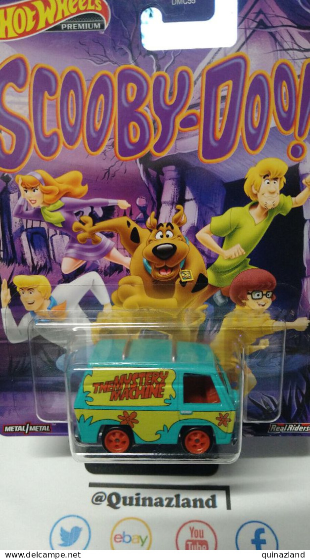 Hot Wheels Premium Scooby-Doo The Mystery Machine (NG97) - HotWheels