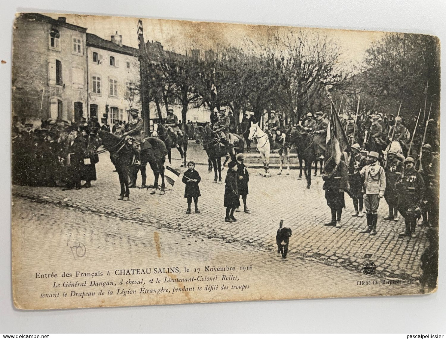 CPA - 57 - Entrée Des Français à CHATEAU SALINS - Le 17 Novembre 1918 - WW1 - Chateau Salins