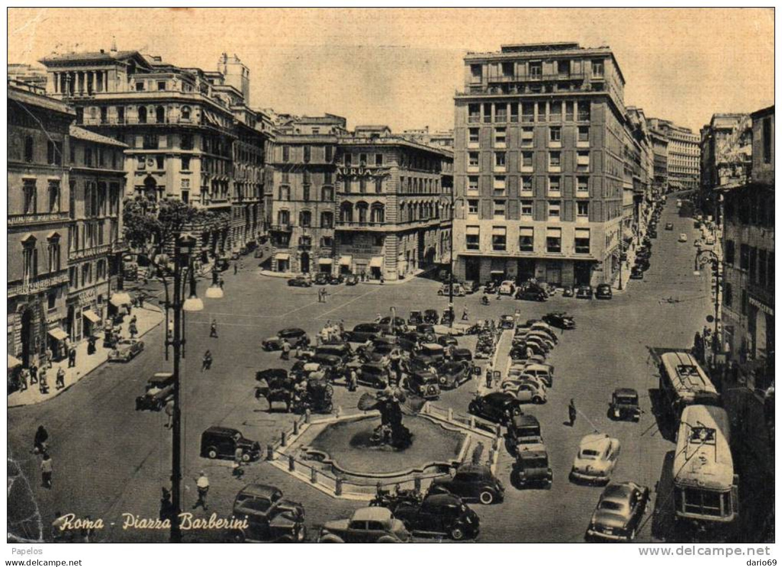 1932 - ROMA - PIAZZA BARBERINI - Orte & Plätze