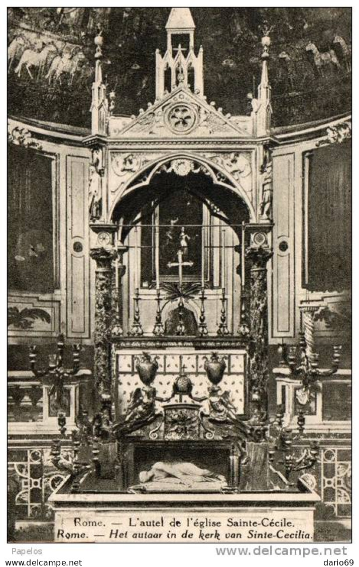 1931 CARTOLINA ROMA - Eglises