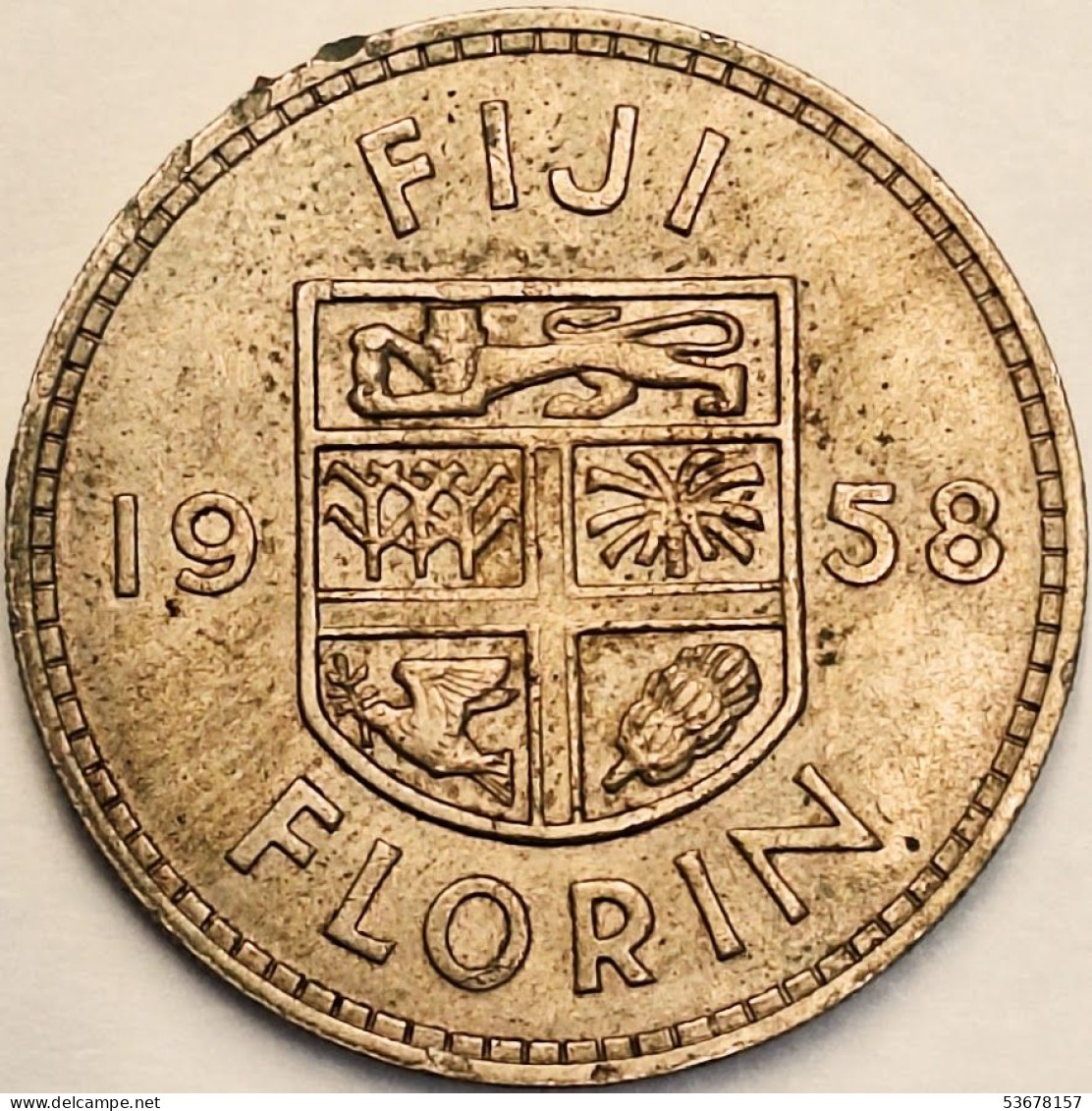 Fiji - Florin 1958, KM# 24 (#3876) - Fidschi