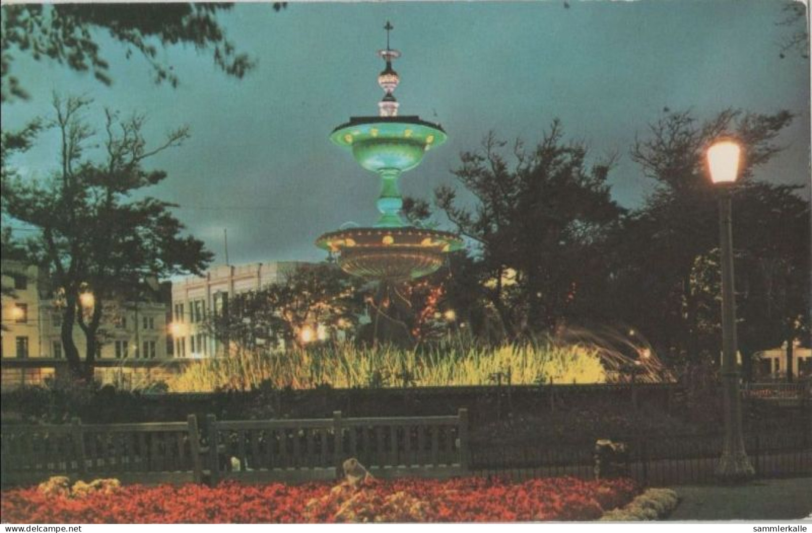 92940 - Grossbritannien - Brighton - Old Steine Fountain By Night - 1980 - Brighton