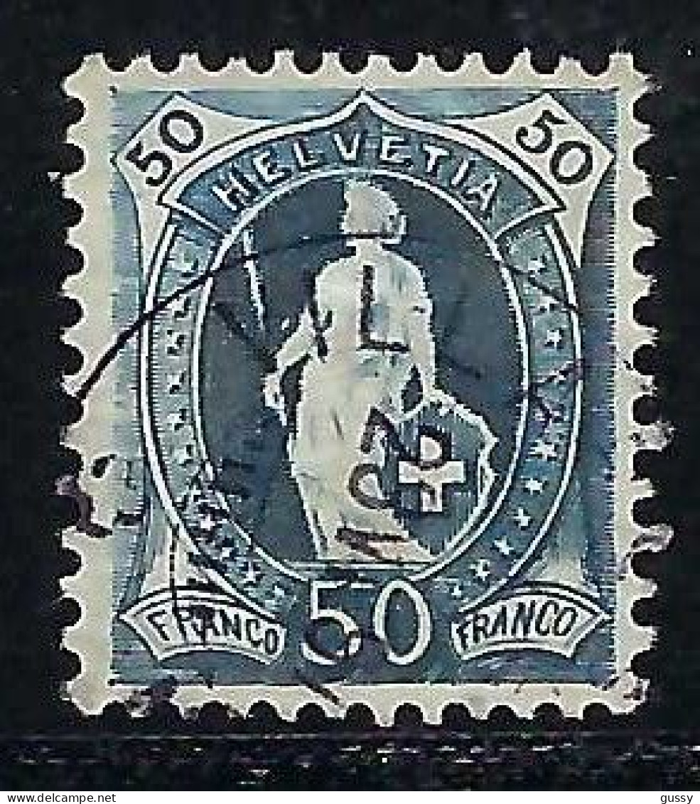 SUISSE 1894-1900: Le ZNr. 70D, Obl. CAD - Gebraucht