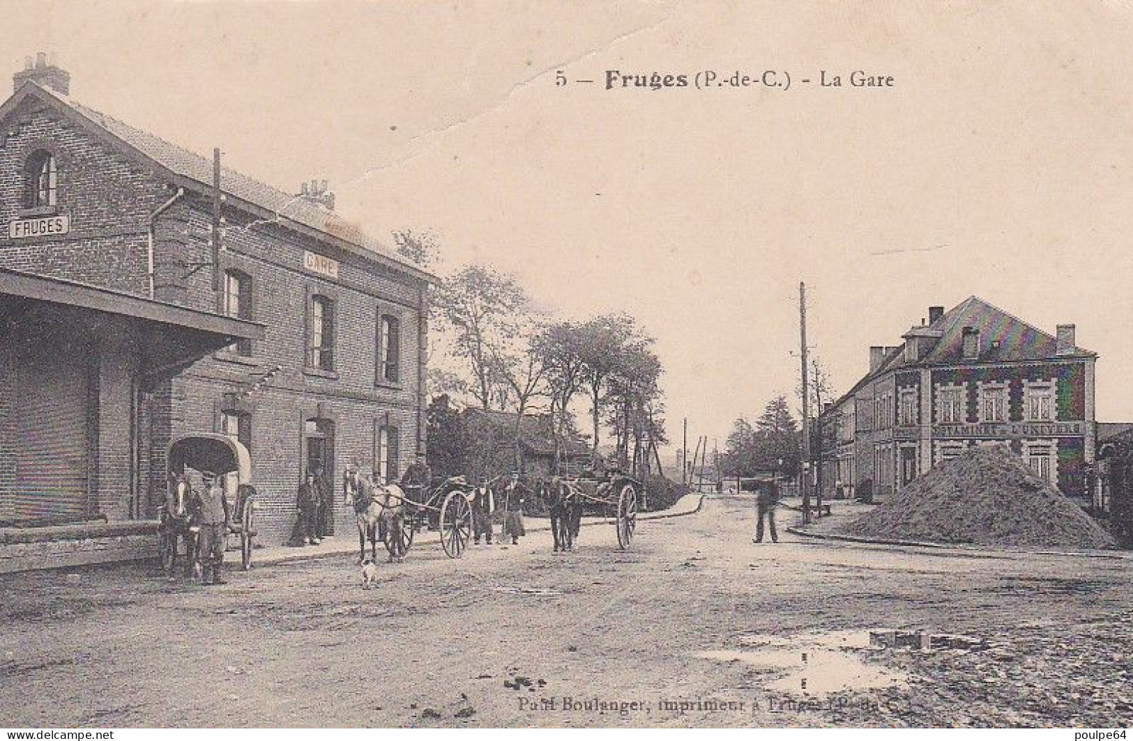 La Gare : Vue Extérieure - Fruges