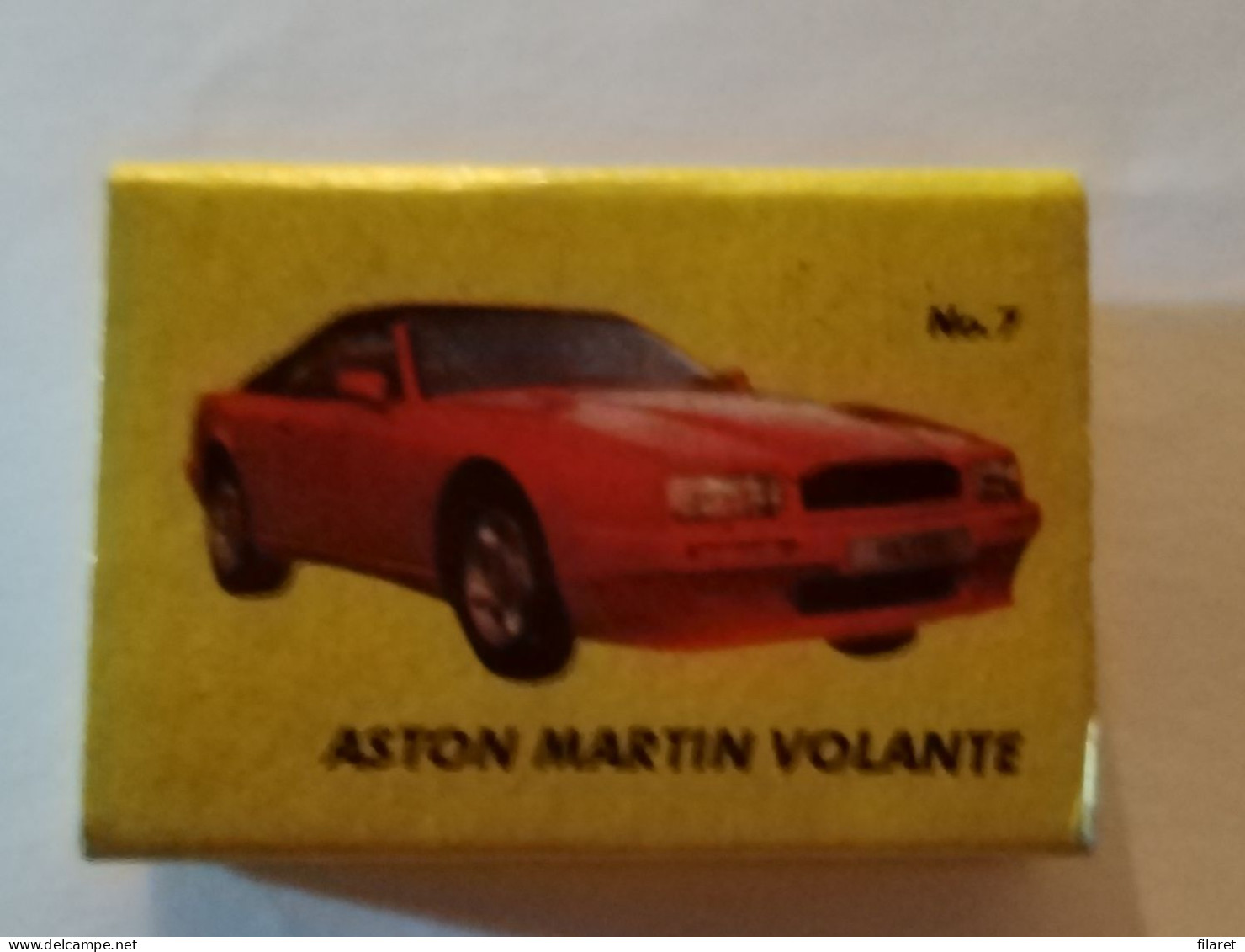 Aston Martin Volante, Car/automobile,MALAZLAR FACTORY,Turcia,matchbox - Zündholzschachteln