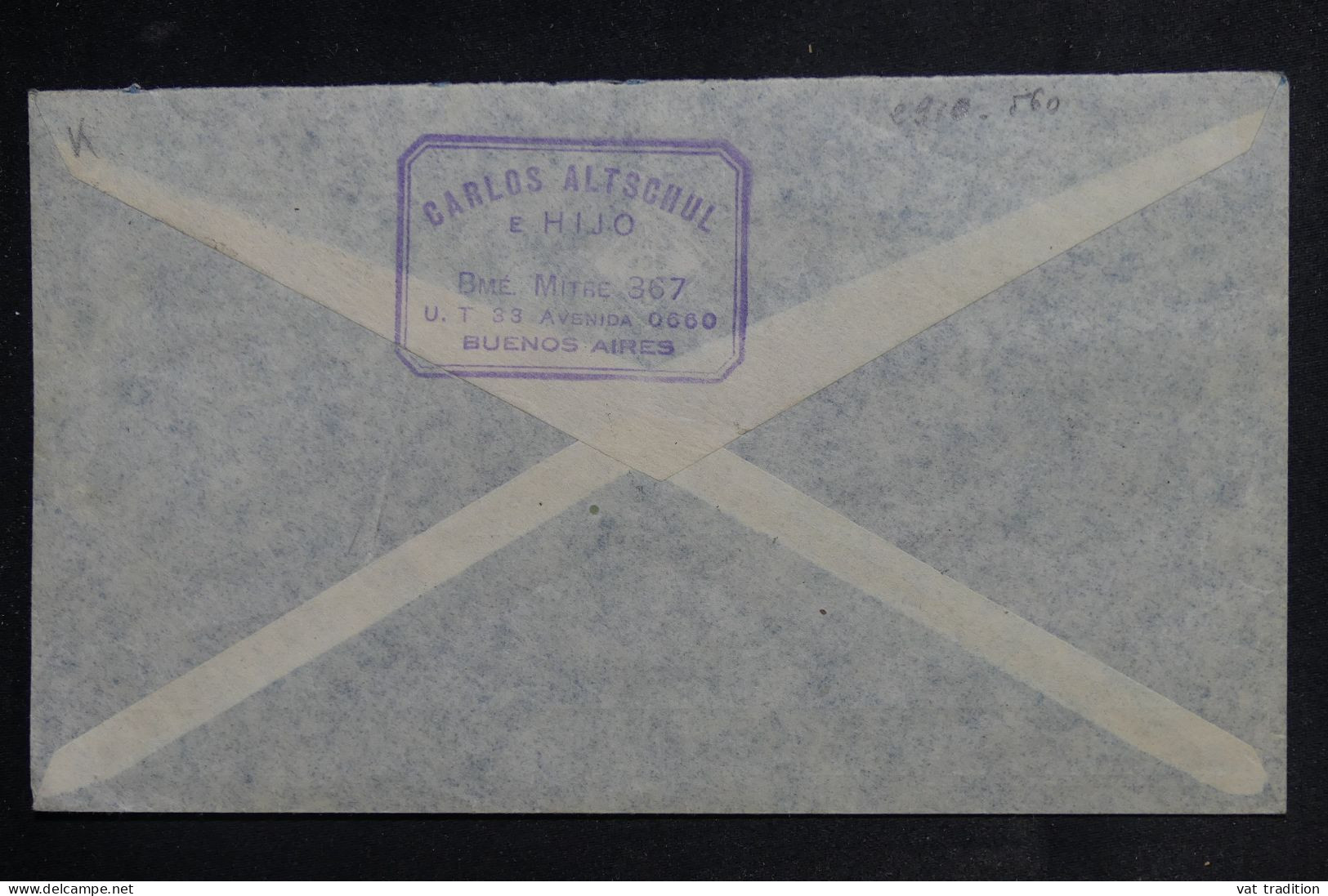 ARGENTINE - Enveloppe De Buenos Aires Pour L'Allemagne Par Avion En 1935  - L 150882 - Storia Postale