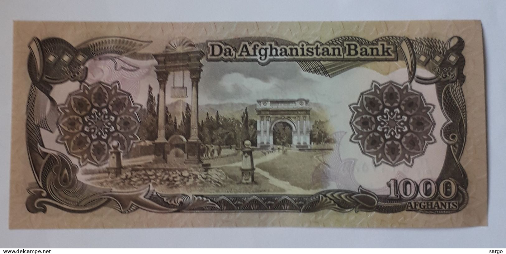 AFGHANISTAN - 1.000 AFGHANIS - 1991 - P 61 - UNC - BANKNOTES - PAPER MONEY - CARTAMONETA - - Afghanistan