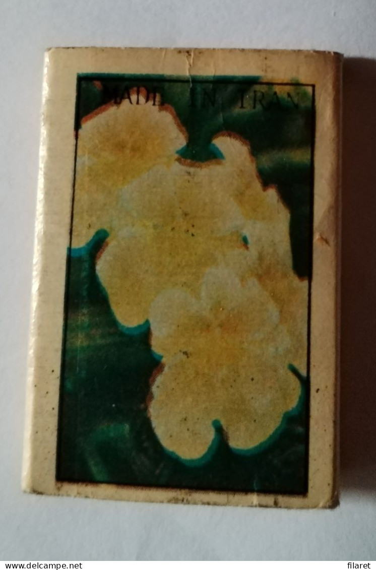 FLOWER,TABRIZ FACTORY-IRAN,matchbox - Scatole Di Fiammiferi