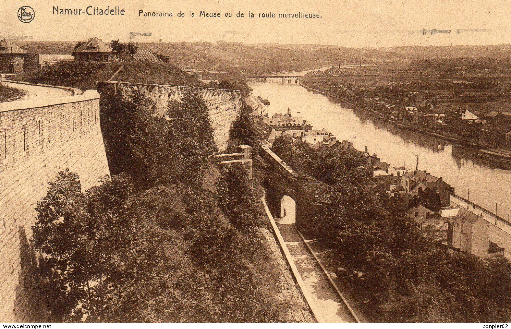 NAMUR CITADELLE  Panorama De La Meuse - Namen
