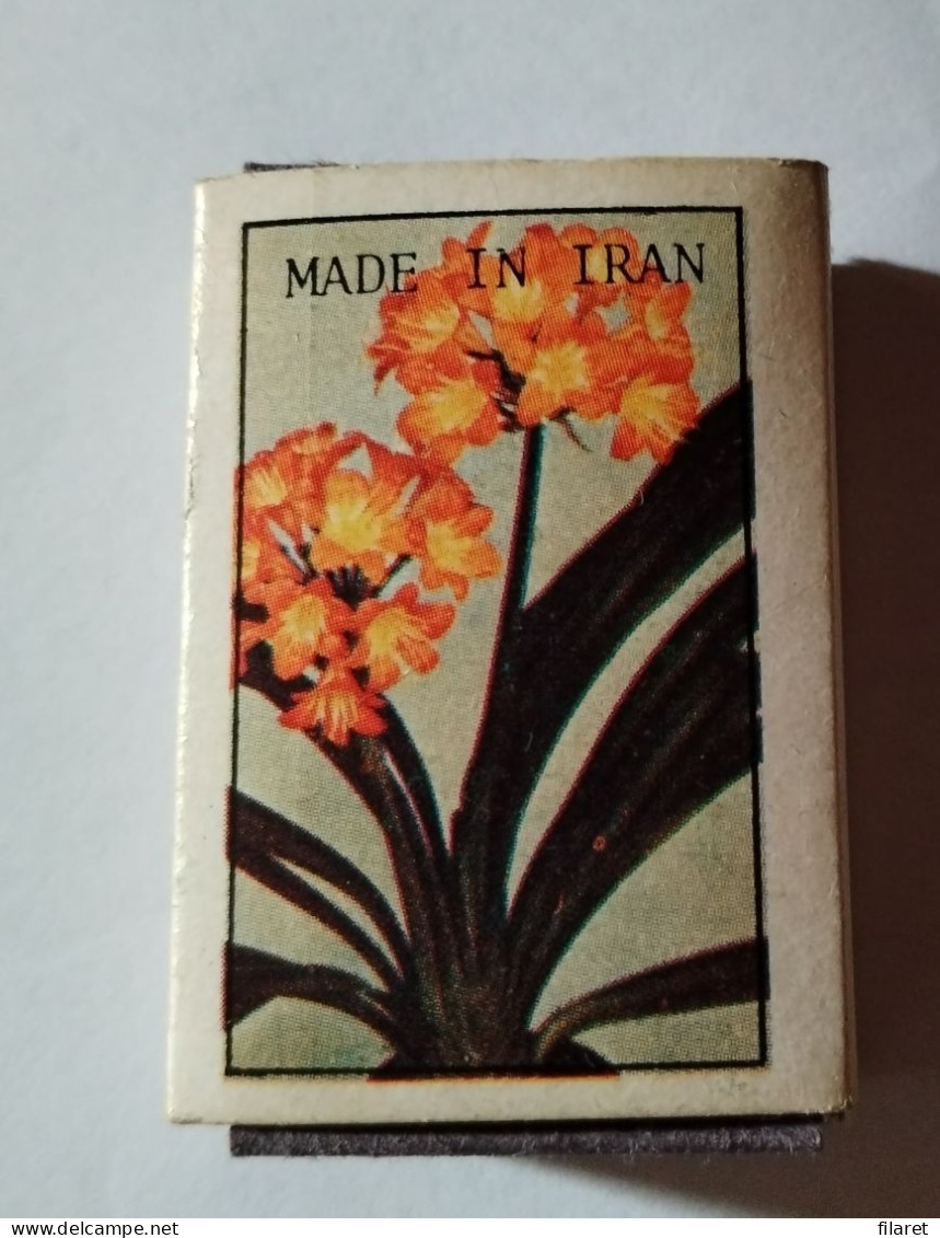 FLOWER,TABRIZ FACTORY-IRAN,matchbox - Zündholzschachteln