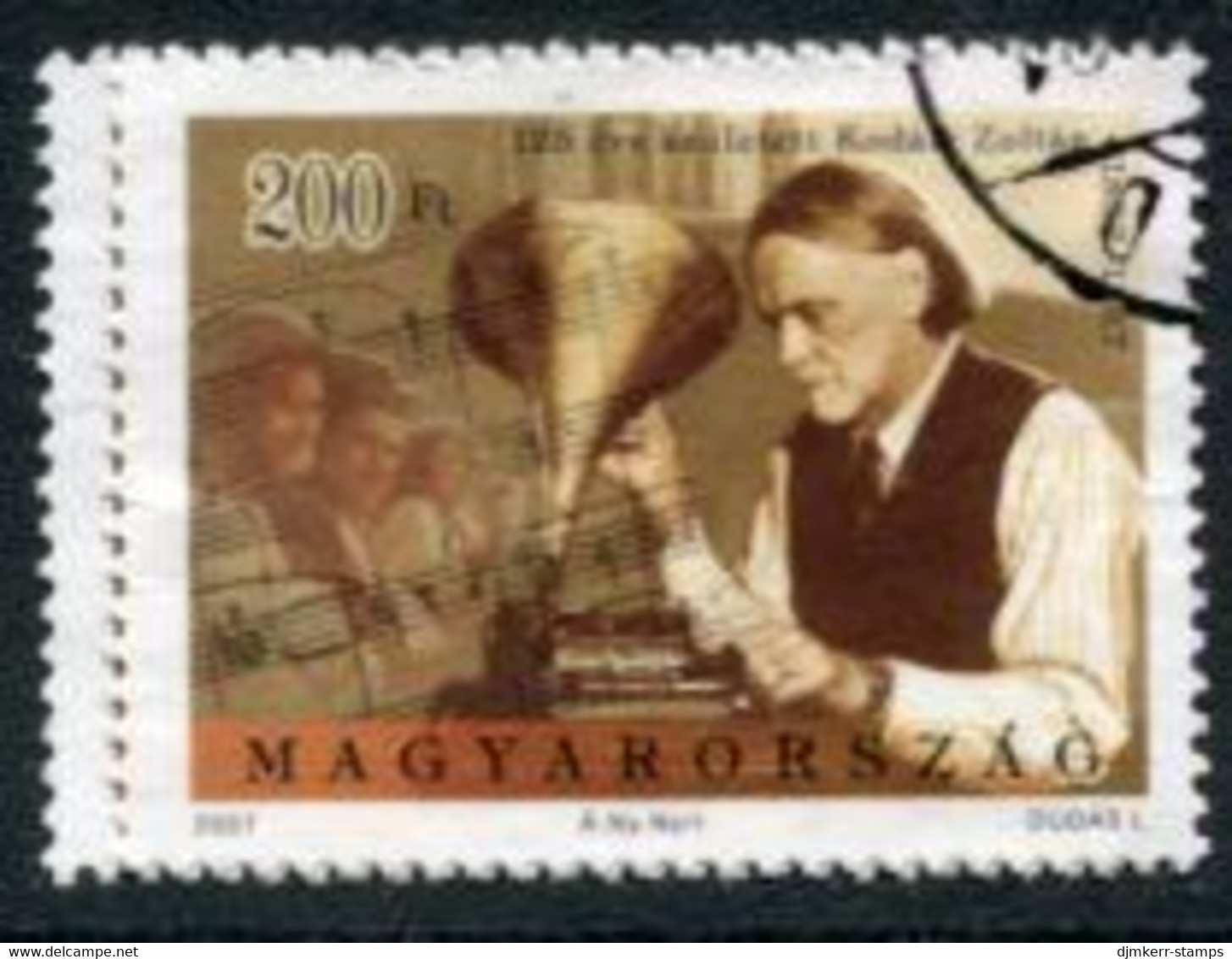 HUNGARY 2007 Kodaly Anniversary Used.  Michel 5243 - Used Stamps