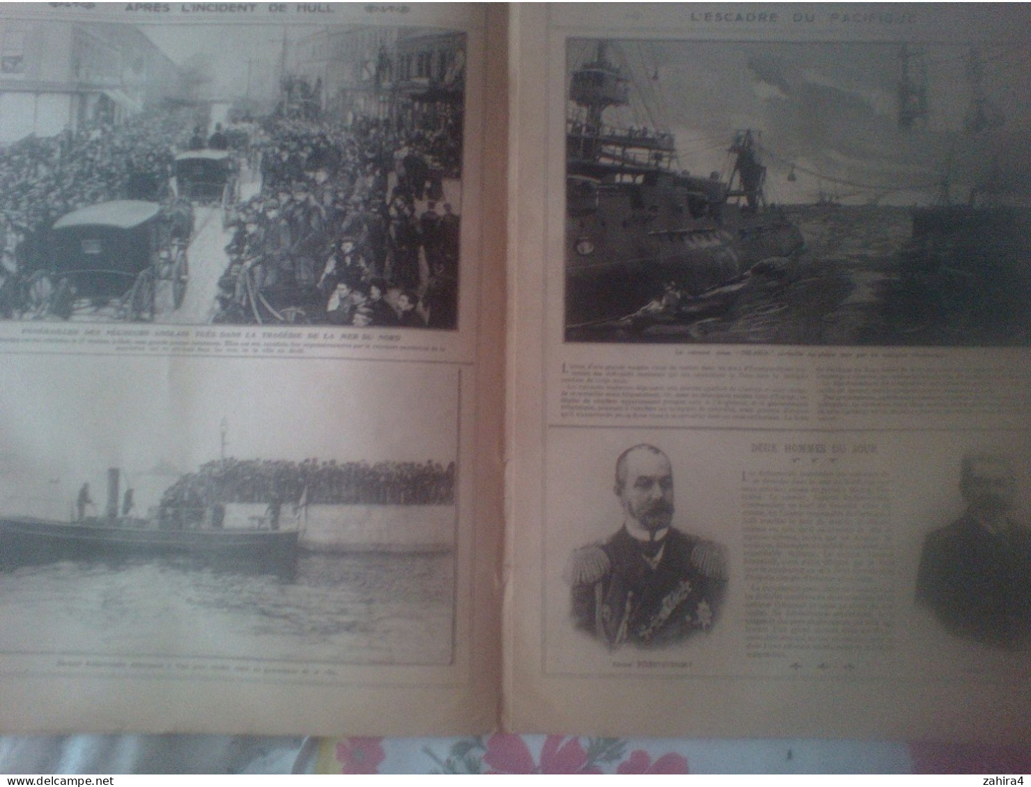 Grand Illustré Dépèche Bandit Paris Conrad Incident Anglo-russe Hull Oslabia Election USA Roosevelt Naufrage La Gironde - 1900 - 1949