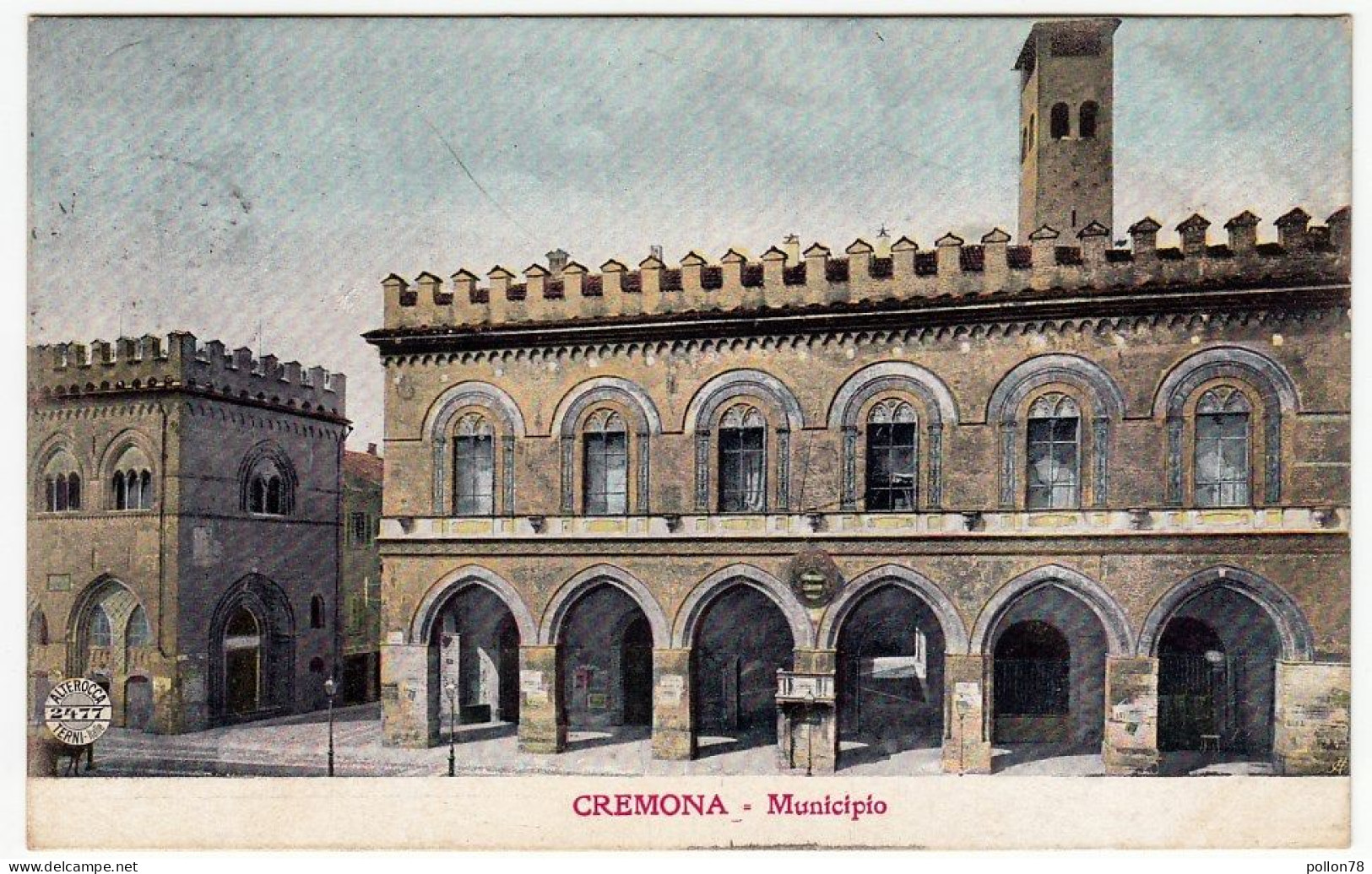 CREMONA - MUNICIPIO - 1919 - Vedi Retro - Formato Piccolo - Cremona