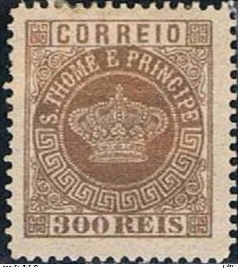 S. Tomé, 1870/7, Forgeries/Falso, MNG - St. Thomas & Prince