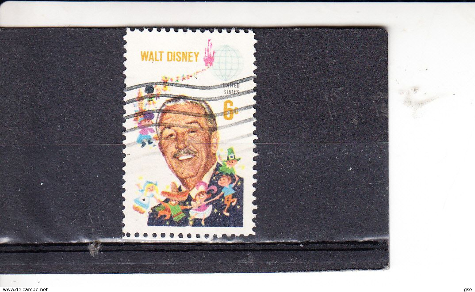 STATI UNITI   1968 - Yvert   858° -  Disney - Usati