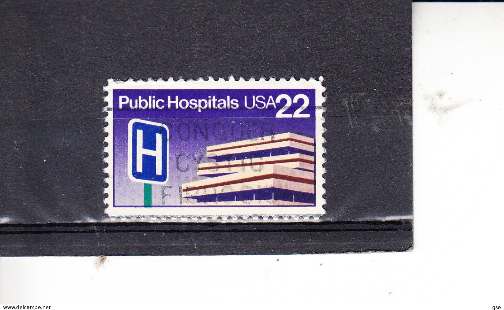 STATI UNITI   1986 - Yvert   1627° -  Ospedale - Used Stamps