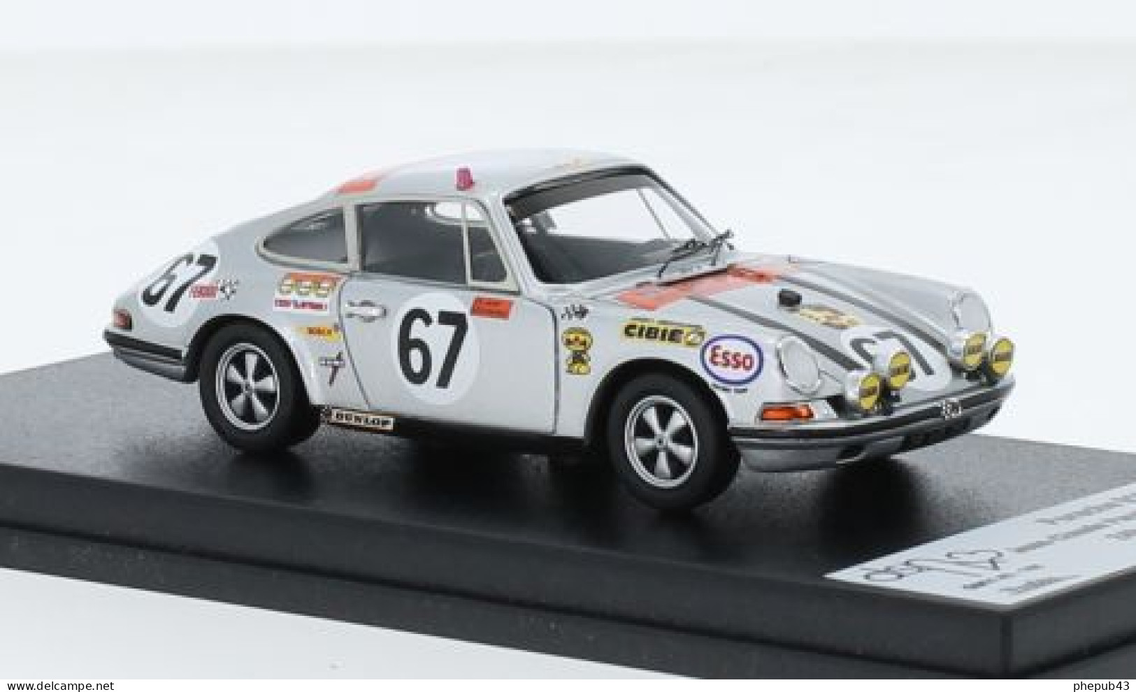 Porsche 911 S - 24h Le Mans 1970 #67- C. Parot/J. Dechaumel - Troféu - Trofeu