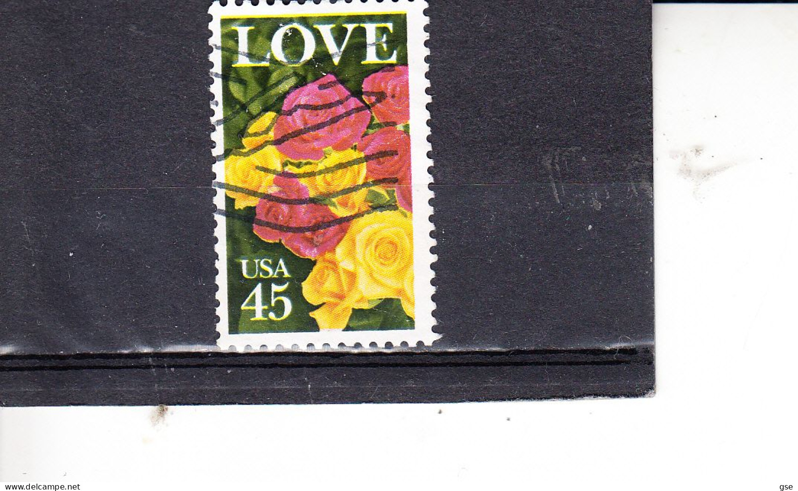 STATI UNITI   1988 - Yvert   1820° -  Messaggi D'amore - Used Stamps