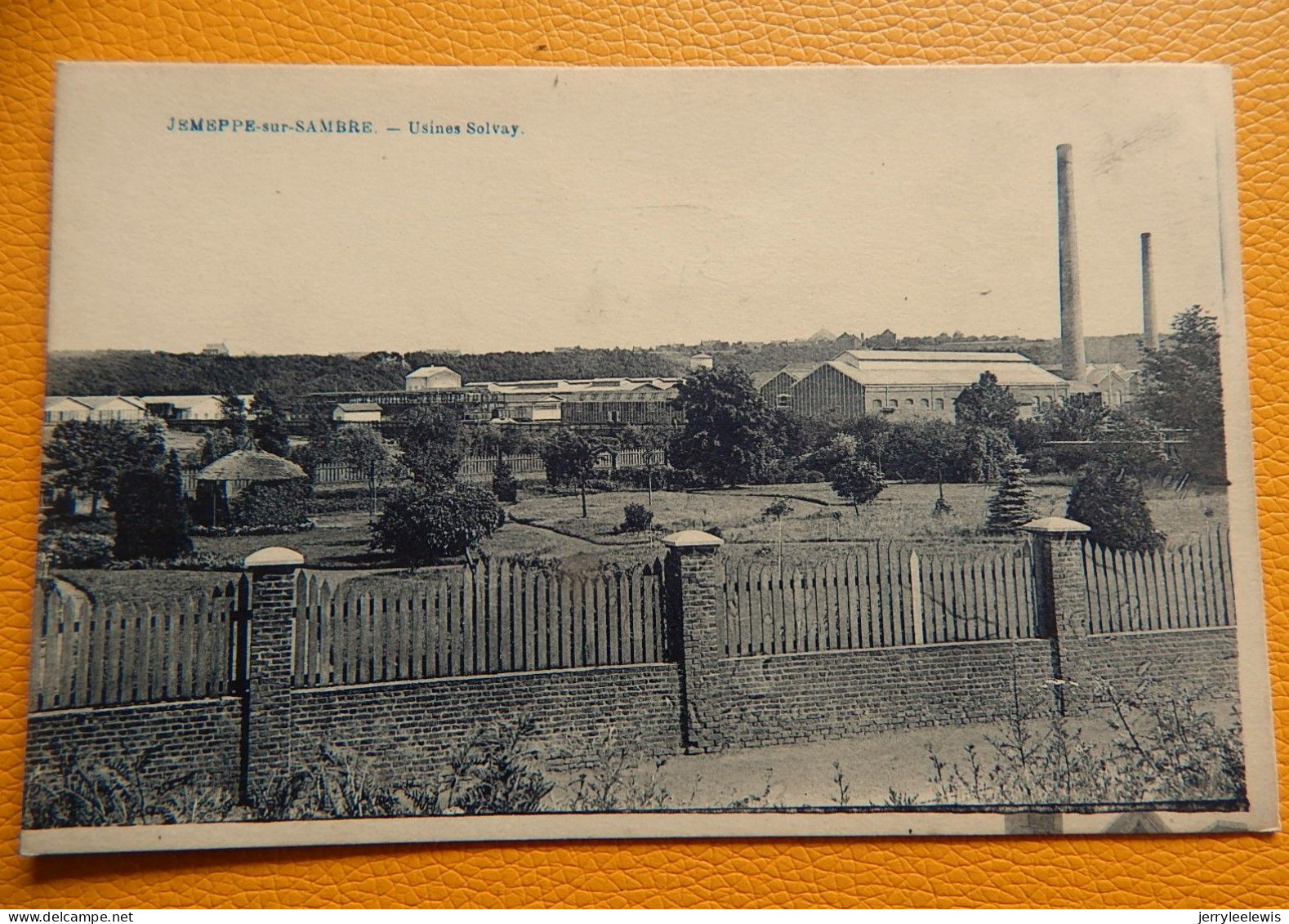 JEMEPPE Sur SAMBRE   -  Usines Solvay - Jemeppe-sur-Sambre