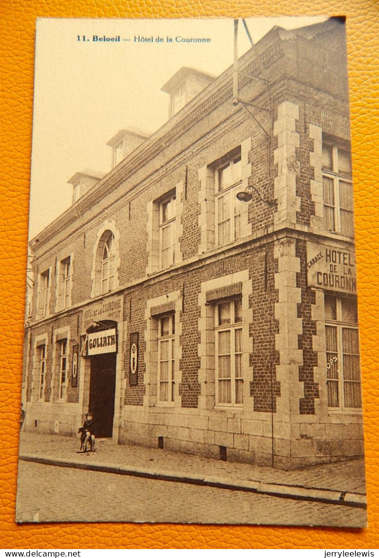 BELOEIL  -  Hôtel De La Couronne - Belöil