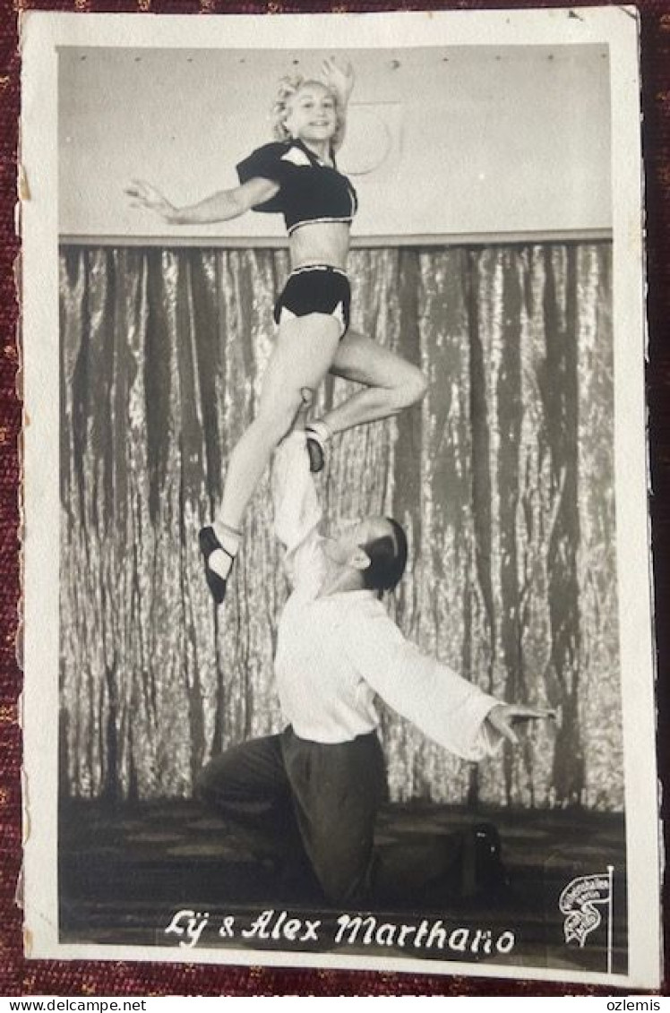 ALEX MARTHANO , ,BEROLINA ,ERICH KRUMM ,BERLIN ,CIRCUS,PHOTOCARD 1942 - Zirkus