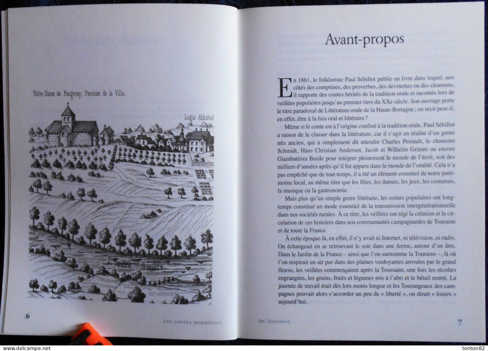 G. Bardon / C. Matho - Les Contes Populaires de TOURAINE - CPE éditions - ( 2015 ) .