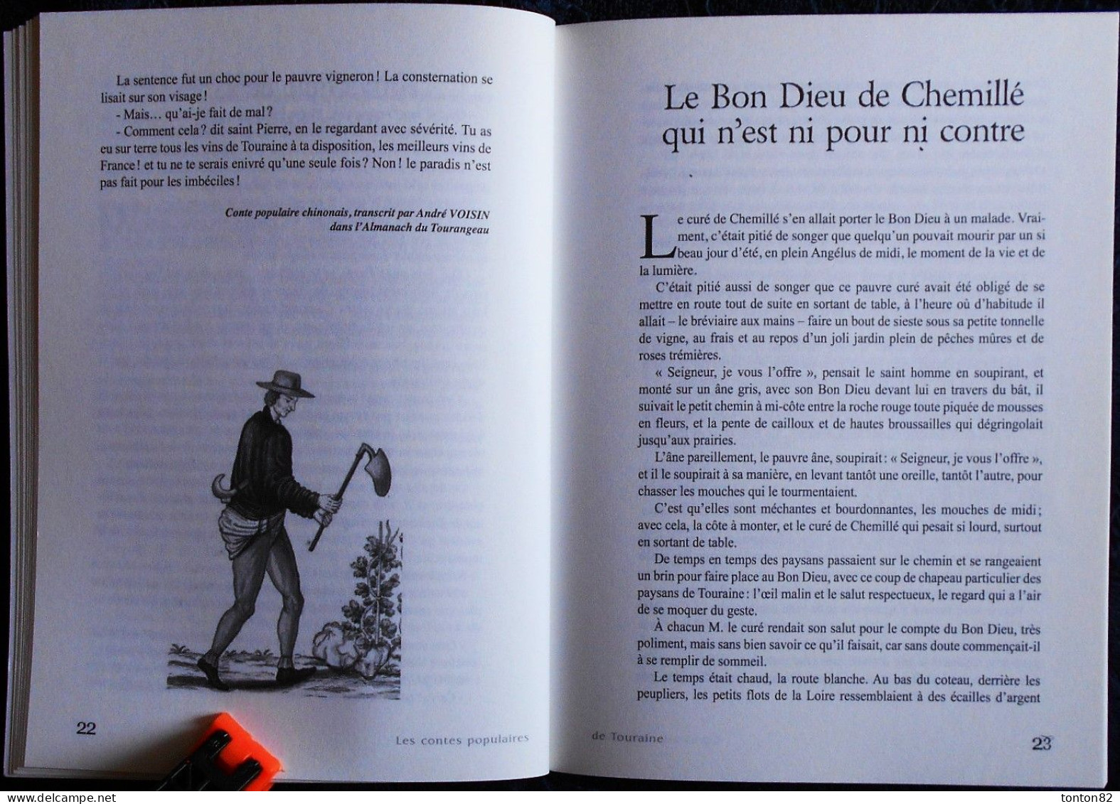 G. Bardon / C. Matho - Les Contes Populaires de TOURAINE - CPE éditions - ( 2015 ) .