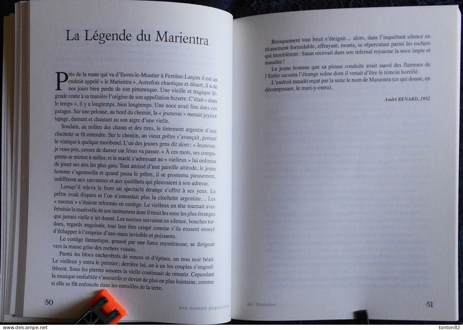 G. Bardon / C. Matho - Les Contes Populaires de TOURAINE - CPE éditions - ( 2015 ) .