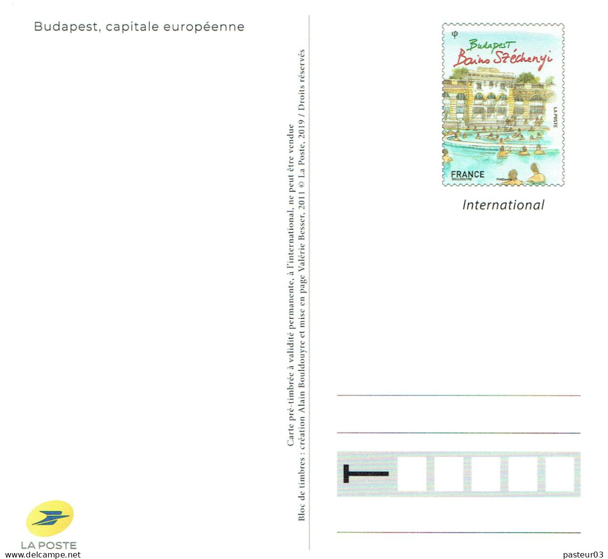 Serie De 4 Entiers Capitales Européennes éditées Par Le Musée De La Poste Voir Liste Tarif International - Cartoline-lettere