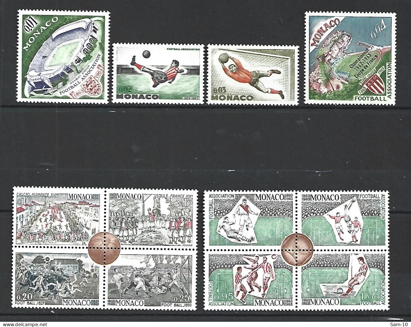 Timbre De Monaco Neuf ** / *  N 620 / 631 - Unused Stamps