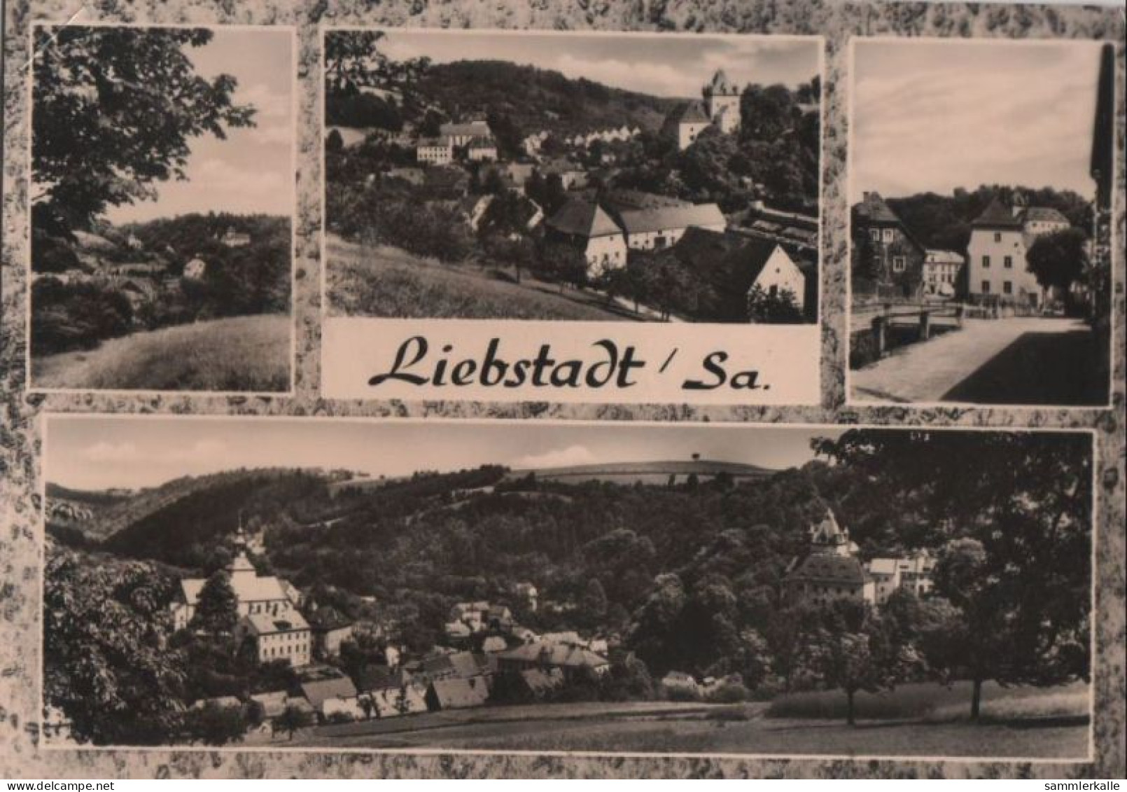 82300 - Liebstadt - 4 Teilbilder - 1965 - Liebstadt