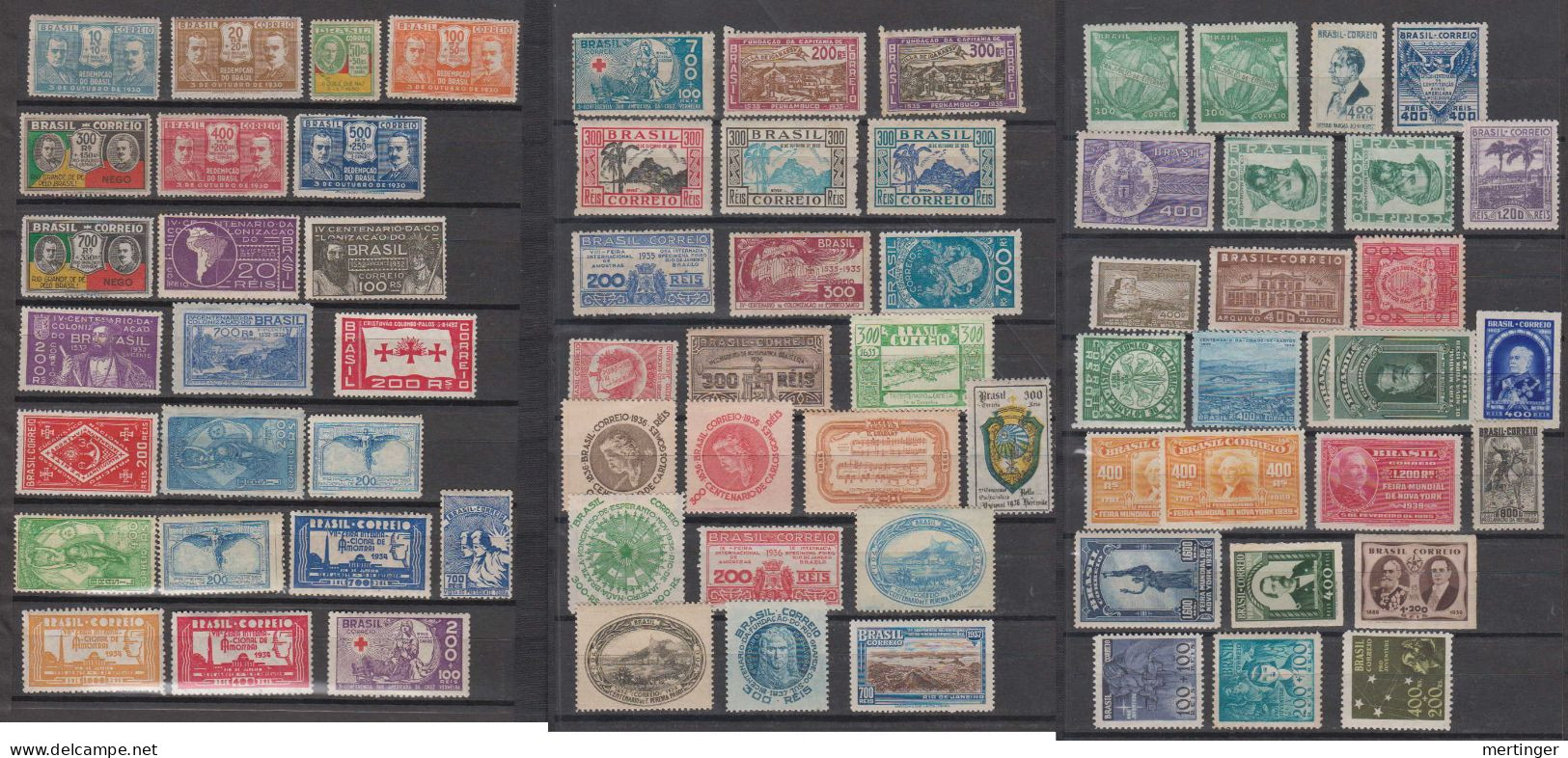 Brazil Brasil Collection 1931-40 ** MNH - Collections, Lots & Series