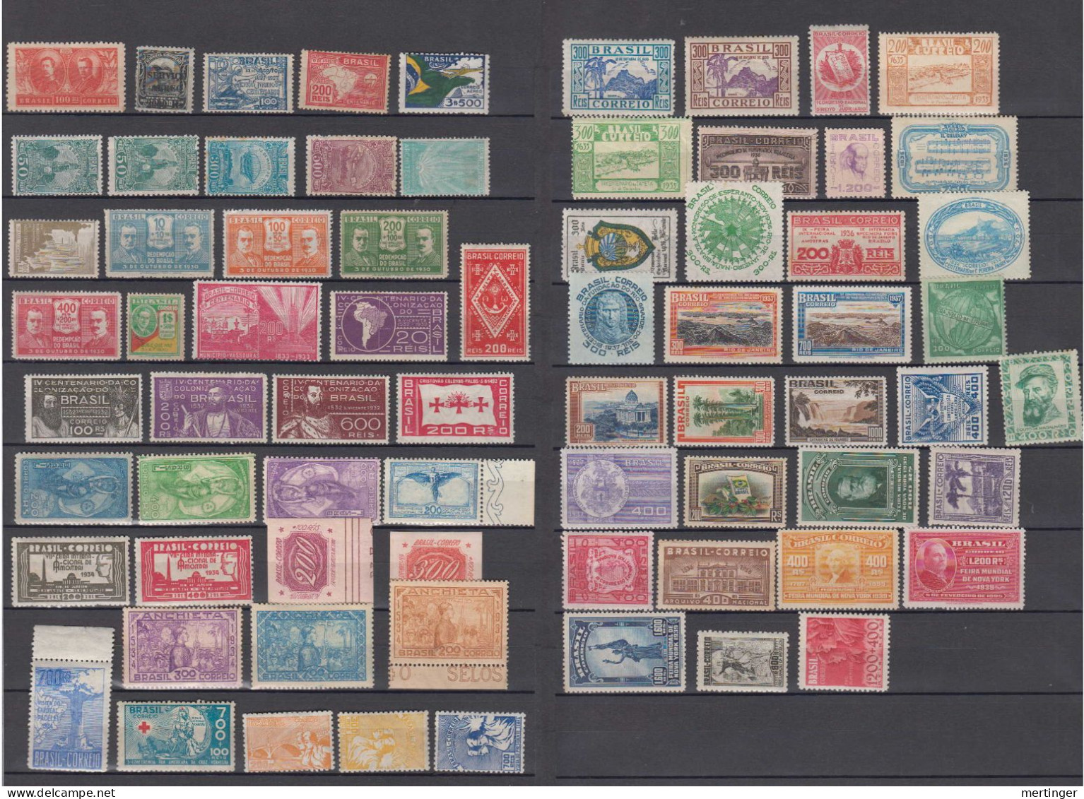 Brazil Brasil Collection 1920-40 * Mint With Gum - Collections, Lots & Series