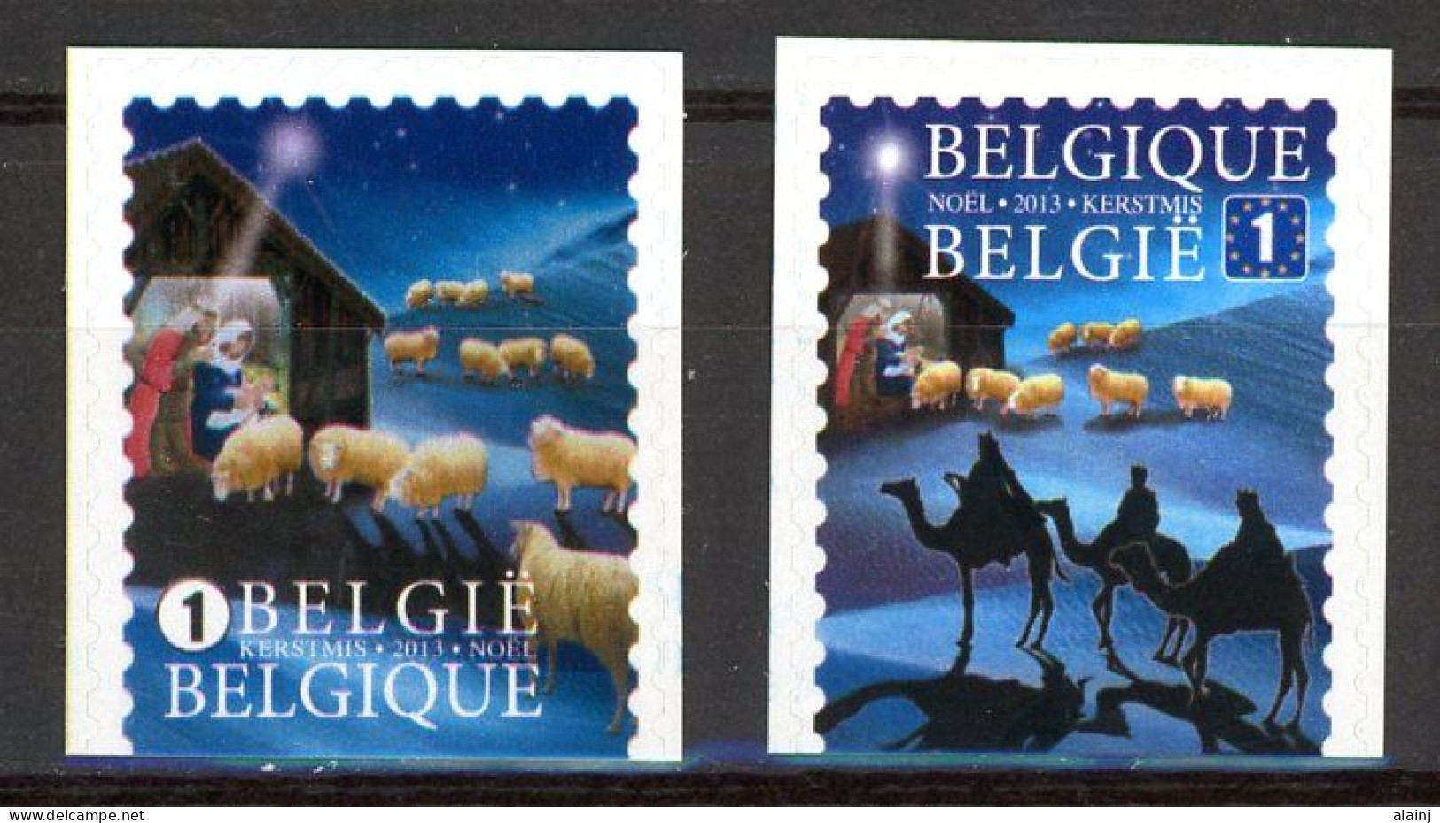 BE    4381 - 4382   XX     ---    MNH  --   TImbres De Noël : Des Carnets B143 Et B144 - Neufs