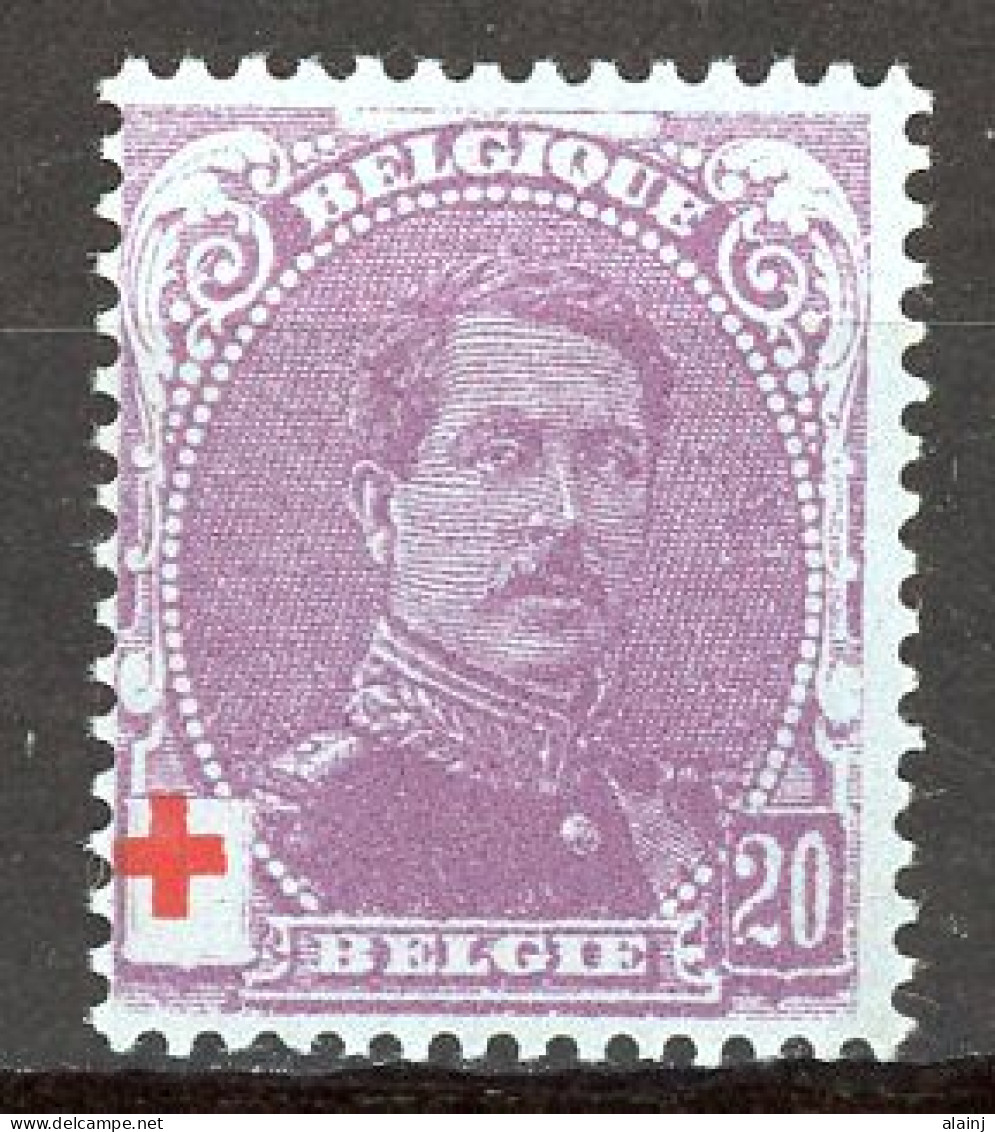 BE    131    X      ---      MNH  --  Sans Gomme  --  Très Bel état - 1914-1915 Croix-Rouge