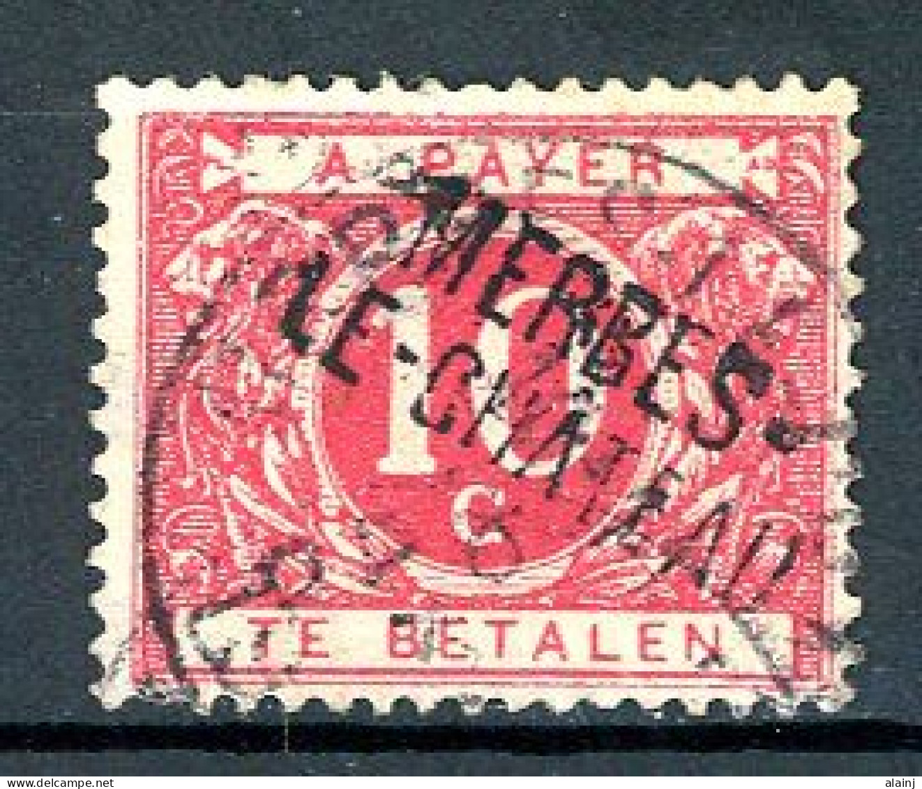 BE    TX  13A    Obl      ---      Griffe Merbes Le Château  --  Bel état - Briefmarken