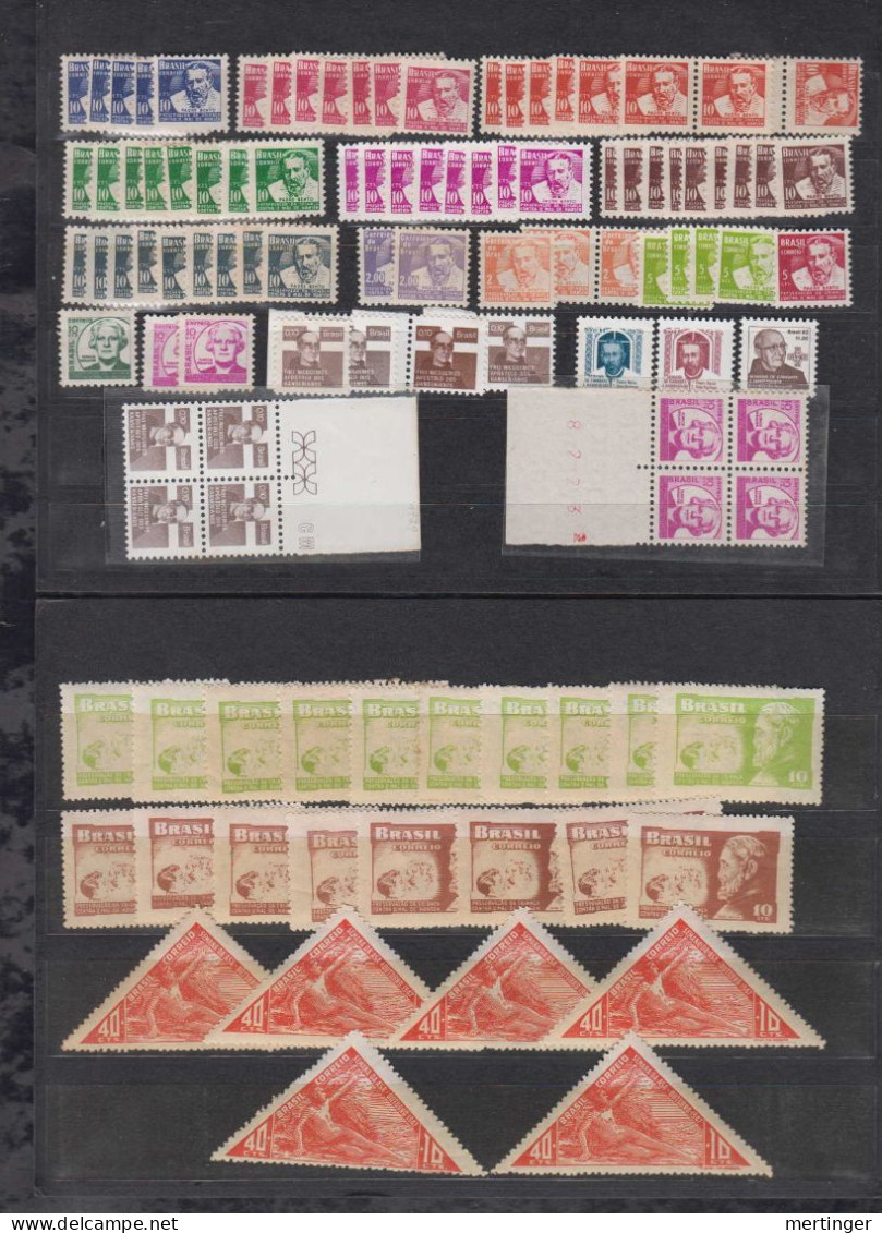 Brazil Brasil HANSEN Collection Mint + MNH - Collections, Lots & Series