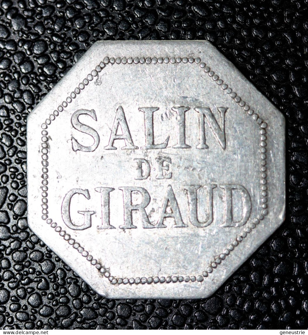 Jeton De Nécessité "Salin-de-Giraud (jeton De Cantine De L'Usine Solvay" Camargue - Arles - Monétaires / De Nécessité