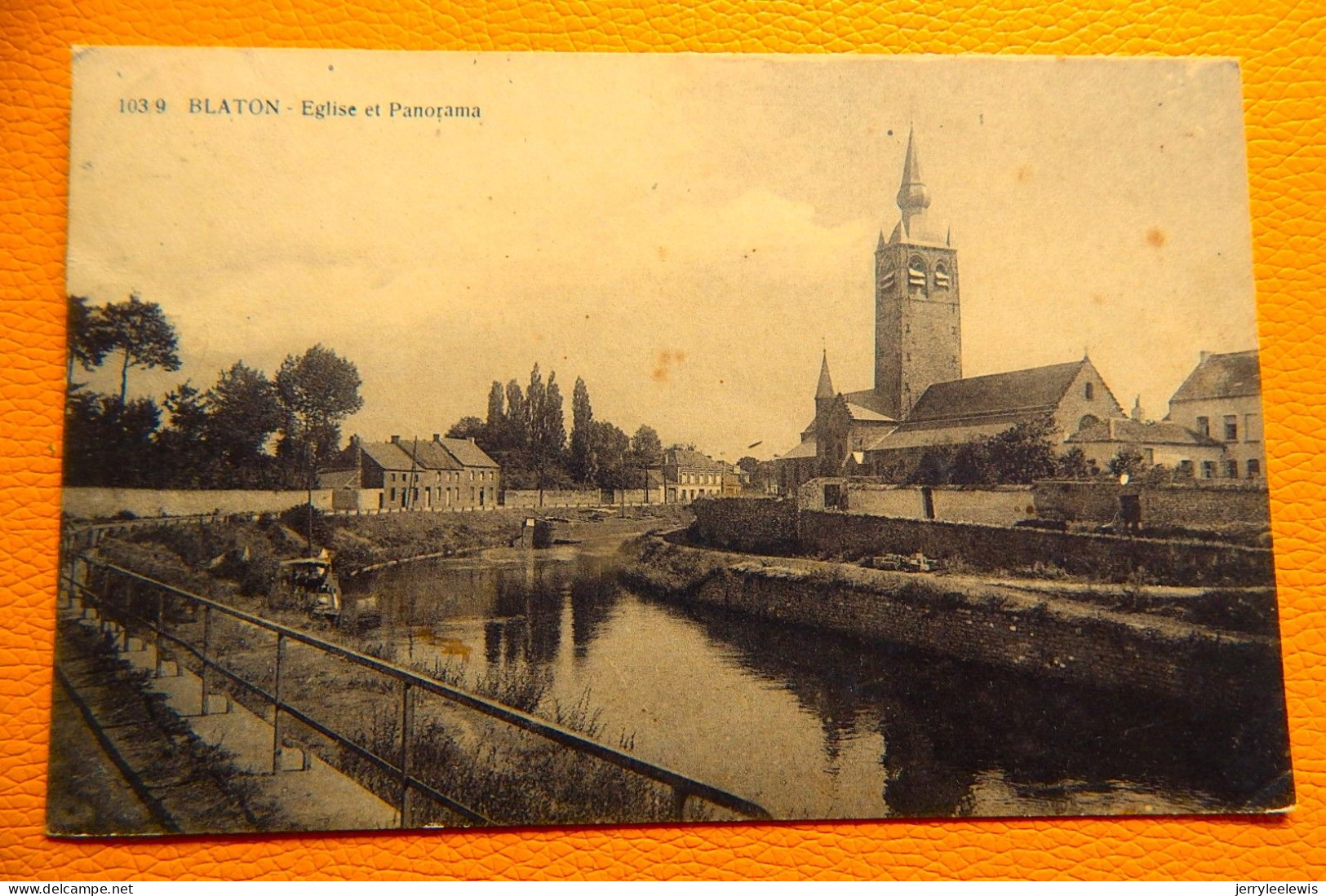 BLATON  -  Eglise Et  Panorama - Bernissart