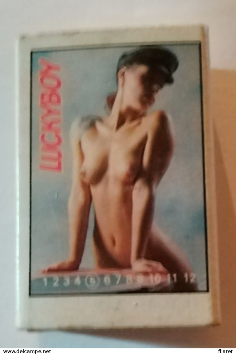 Calendar-Sexi Ladies,Lucky Boy,matchbox - Zündholzschachteln