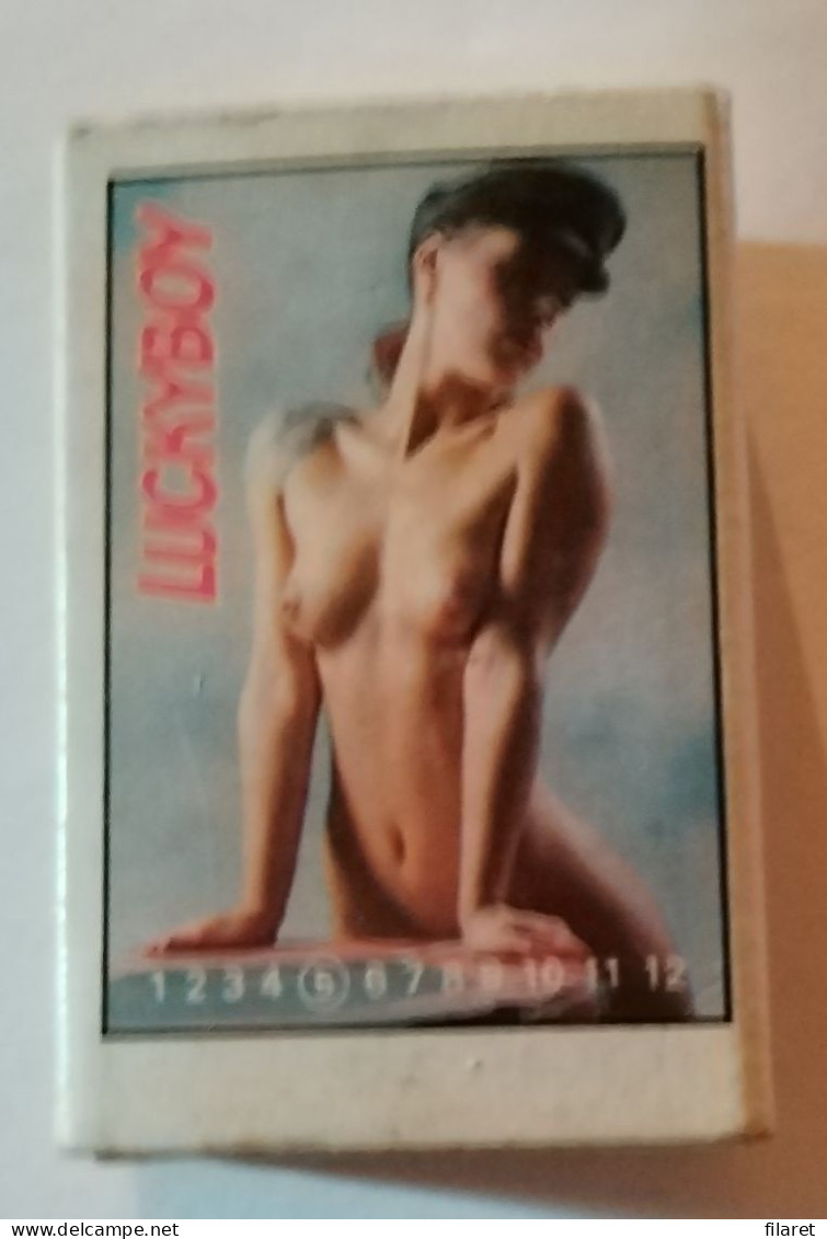 Calendar-Sexi Ladies,Lucky Boy,matchbox - Scatole Di Fiammiferi