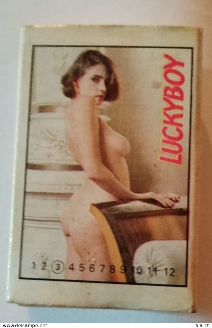 Calendar-Sexi Ladies,Lucky Boy,matchbox - Zündholzschachteln