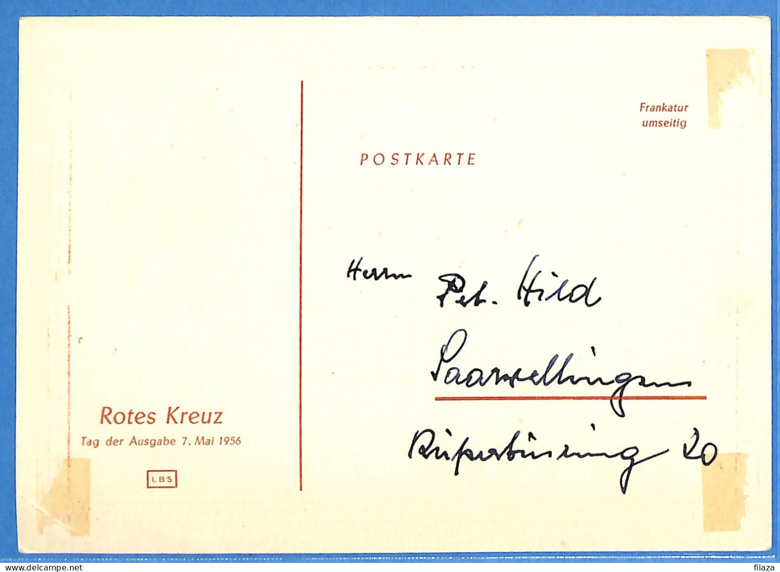 Saar - 1956 - Carte Postale FDC De Hilbringen - G30989 - FDC