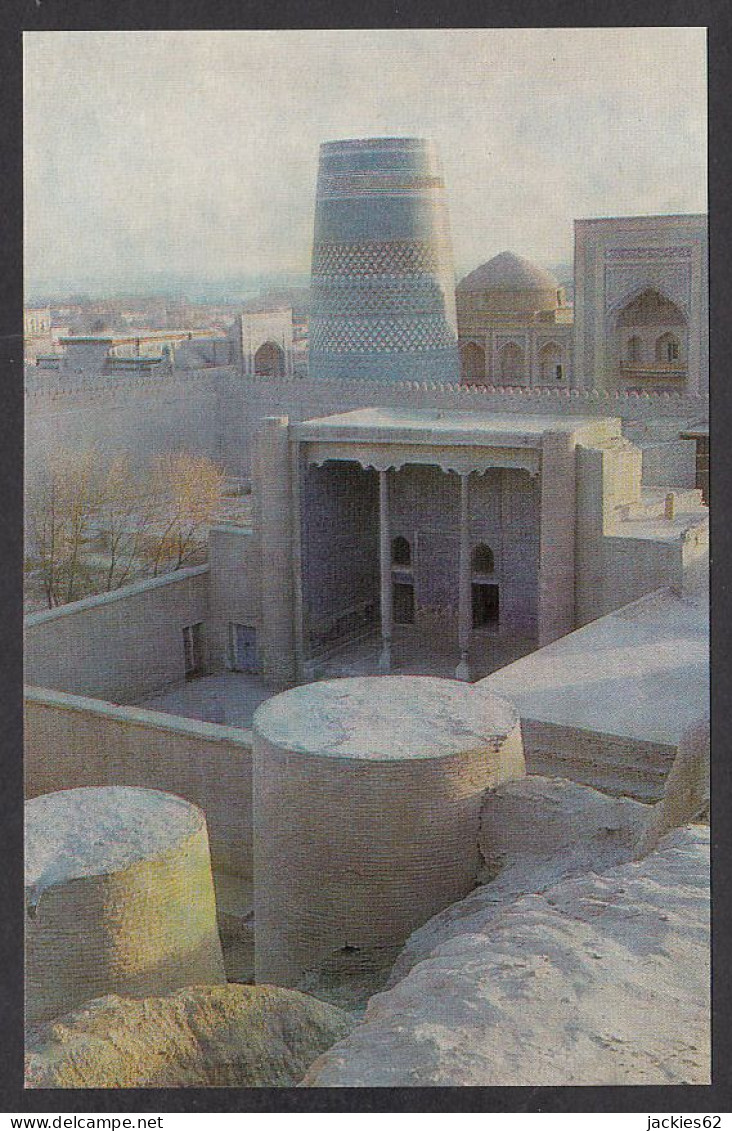 115771/ KHIVA, Xiva, Itchan Kala, Kunya Ark, Kurinish-Khana, Official Reception Hall, Kalta-Minor Minaret - Ouzbékistan