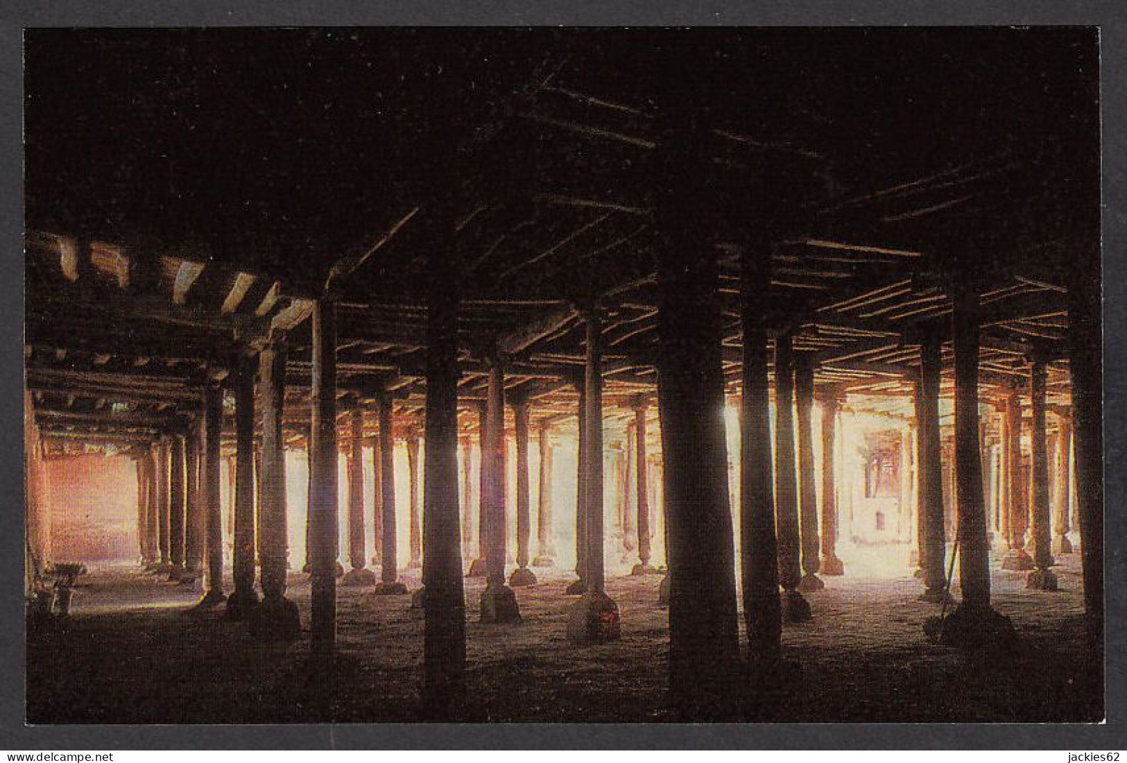 115763/ KHIVA, Xiva, Itchan Kala, Djuma Mosque, Interior  - Ouzbékistan